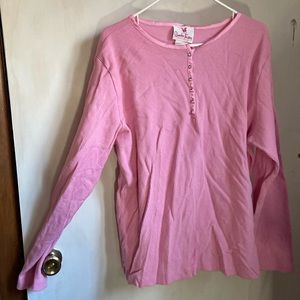 Quacker Factory X-Large 100% cotton with rhinestone buttons NWOT